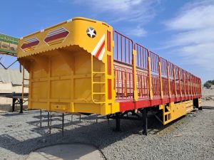 Heavy-duty trailers manufactured in UAE by Venus Trailers Manufacturing