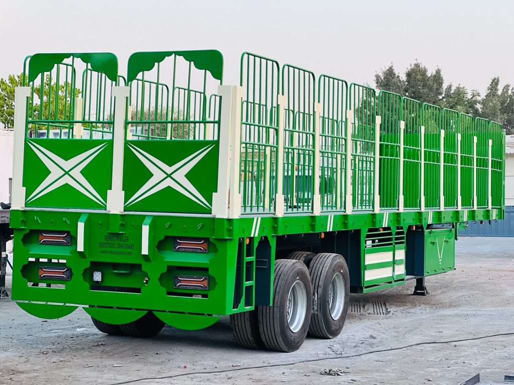Final quality assurance in trailer manufacturing at Venus Trailers Sharjah