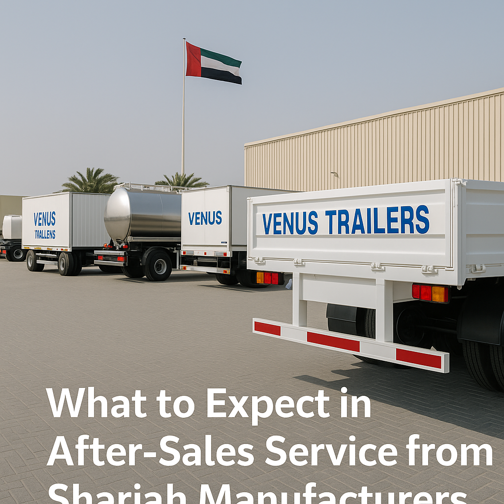 "after-sales service from Sharjah