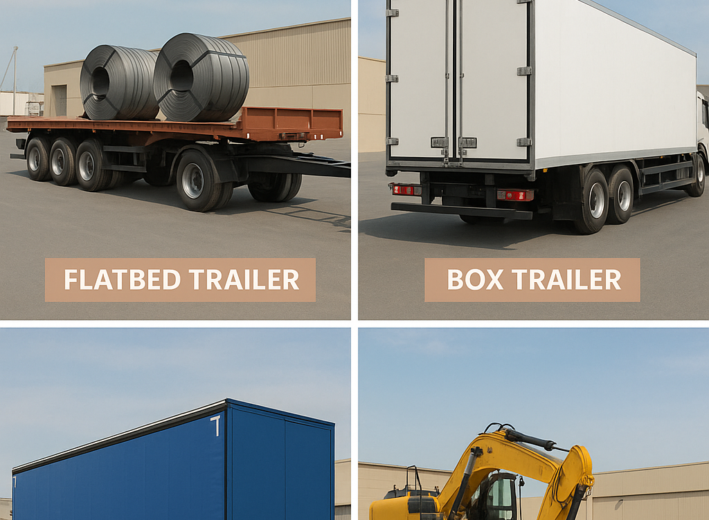 Top Trailer Types We Manufacture in Sharjah: A Complete Overview