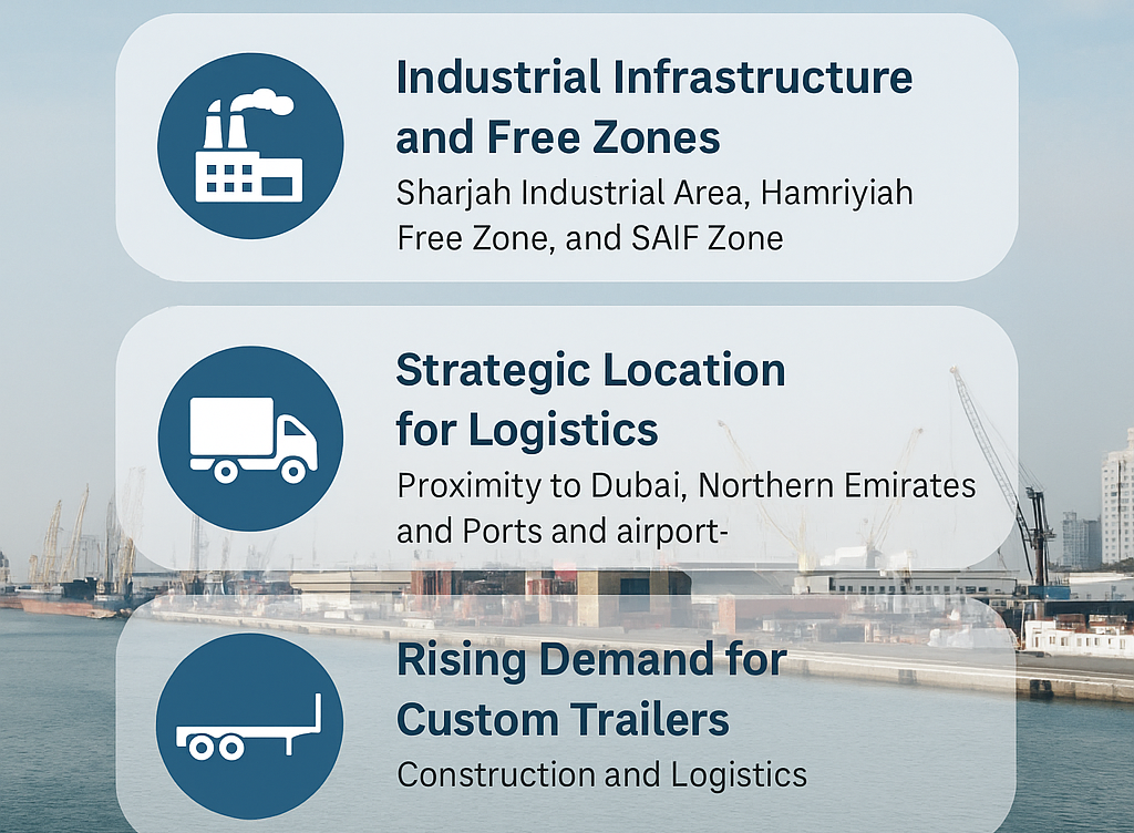 Why Sharjah Is Becoming a Hub for Trailer Manufacturing in the UAE