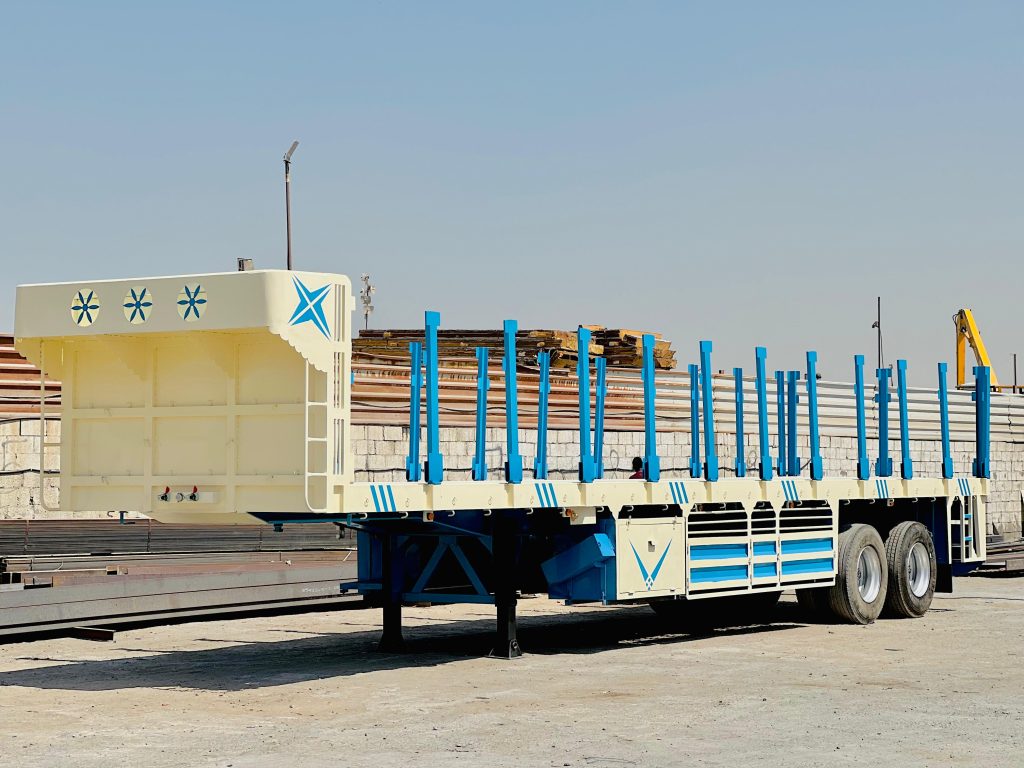 Professional technician providing trailer maintenance as part of after-sales service in Sharjah at Venus Trailers